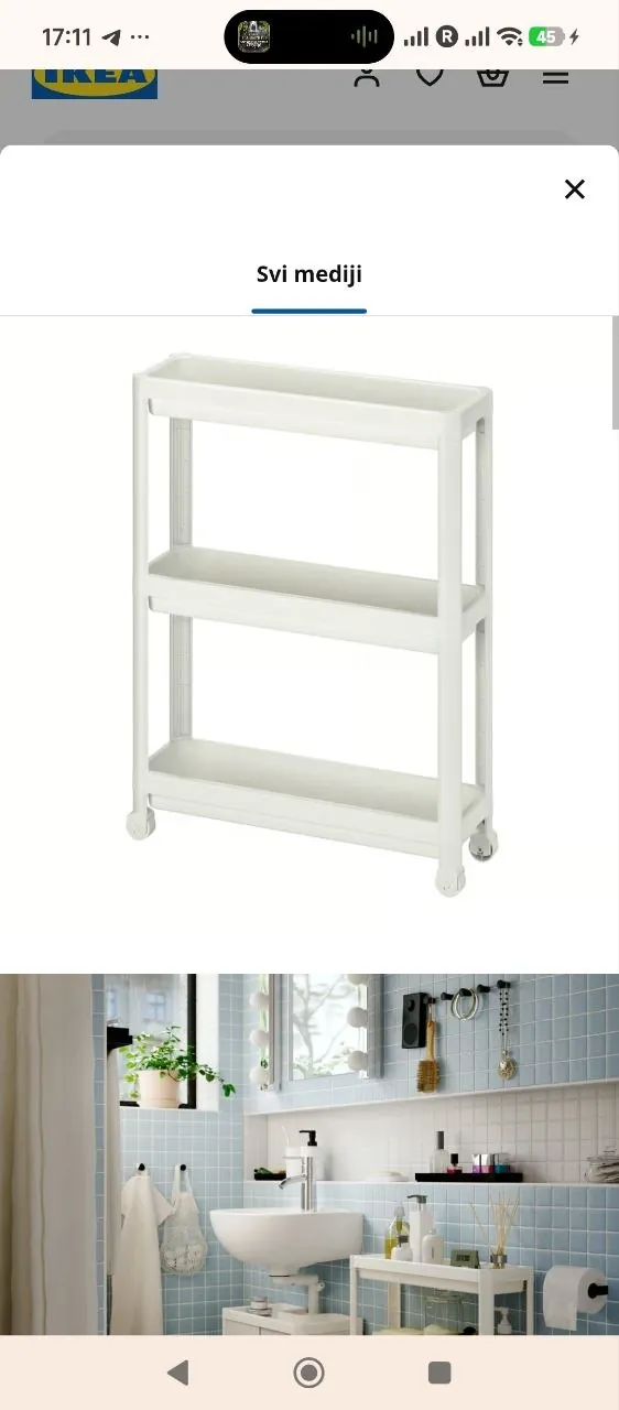 Тележки IKEA и Jysk домашние 1