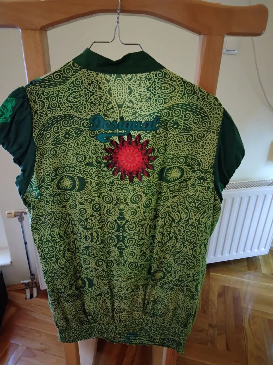 Блузка Desigual зелёная размер 46-48 1