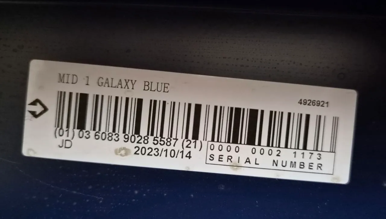 Детский самокат Decathlon Mid 1 Galaxy Blue 3