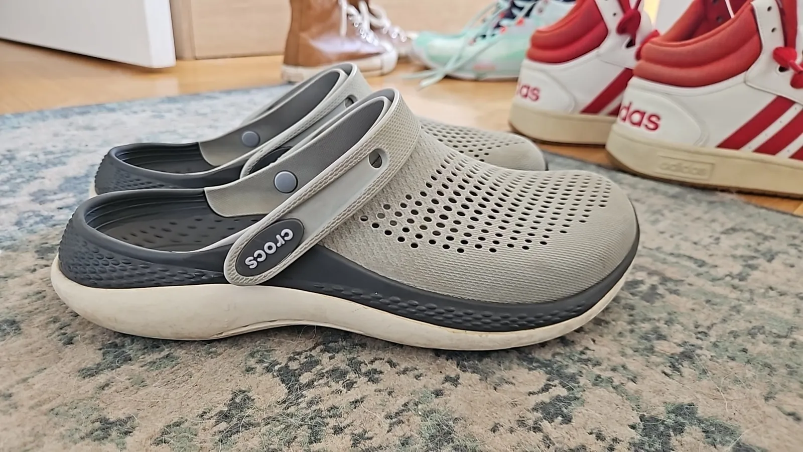 Кроксы Crocs LiteRide 360 серые размер 41 3
