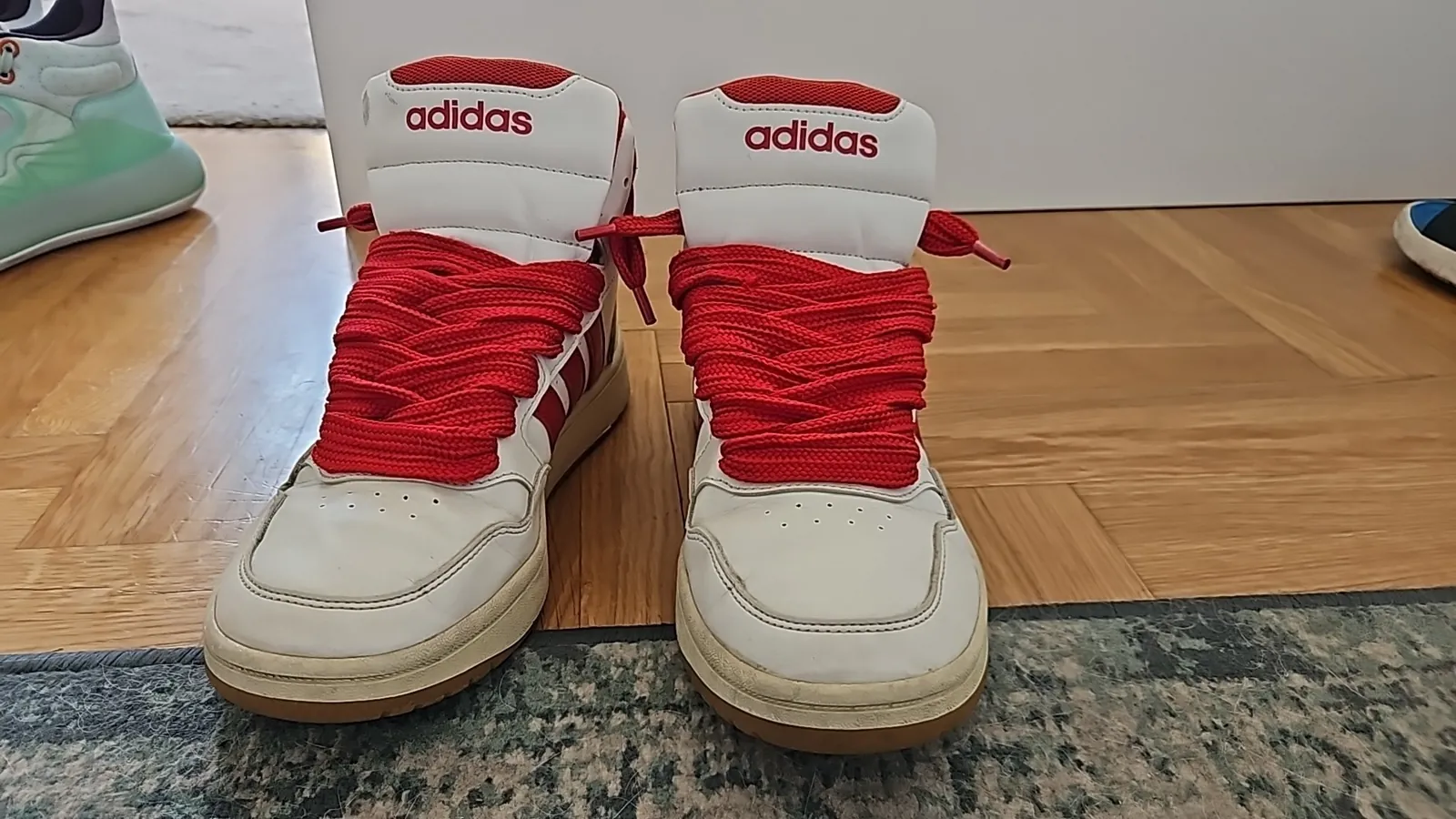 Кроссовки adidas Hoops 3.0 Mid размер 40 5