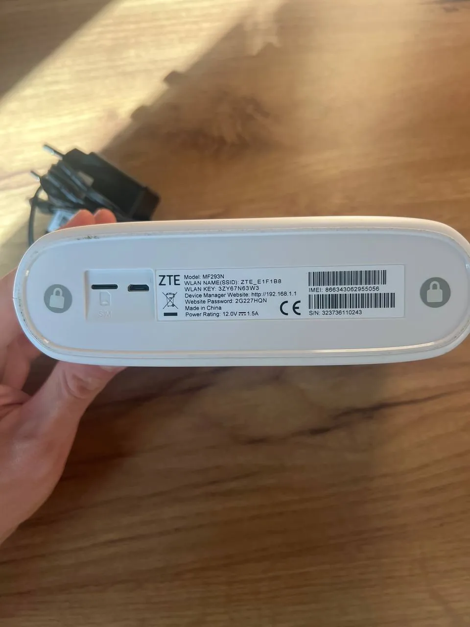WiFi модем ZTE MF293N LTE 4G Земун 2