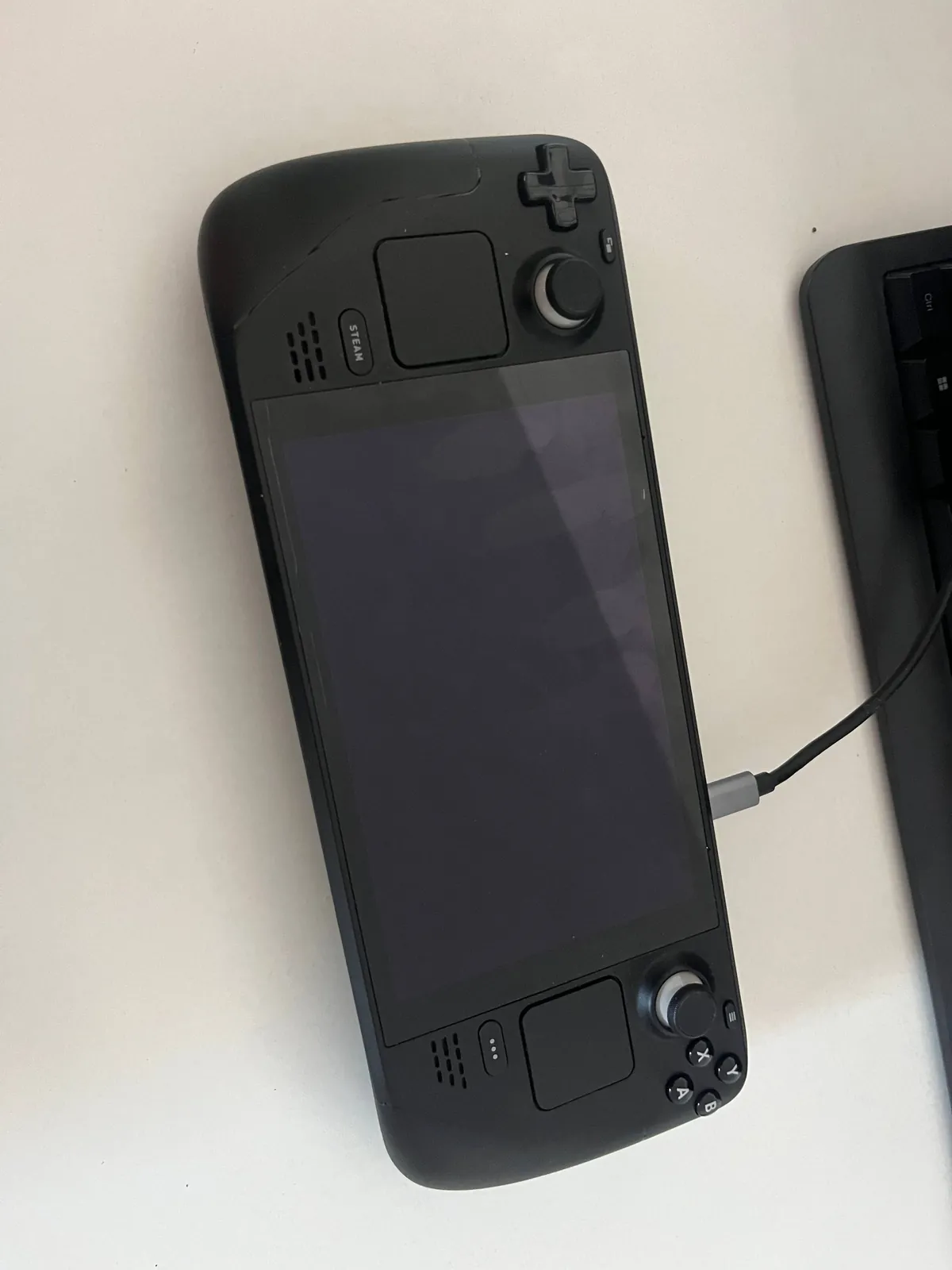 Steam Deck LCD 256GB кейс USB Hub WiFi донгл 1