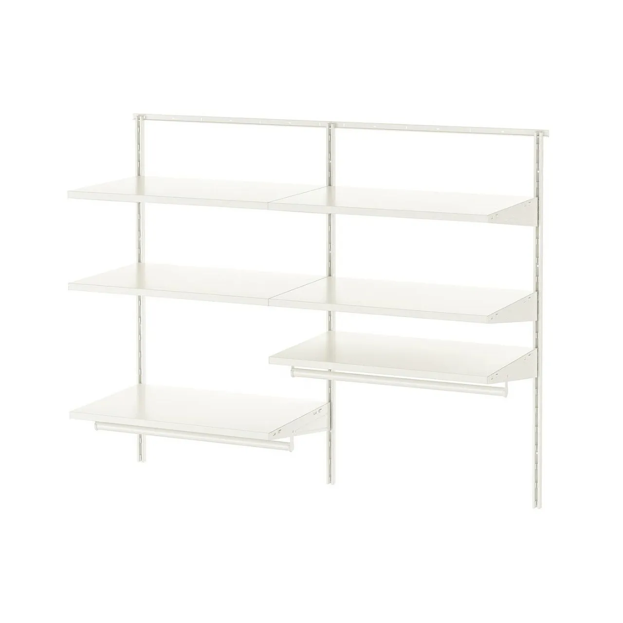 Навесная система хранения IKEA BOAXEL полки и шины 1