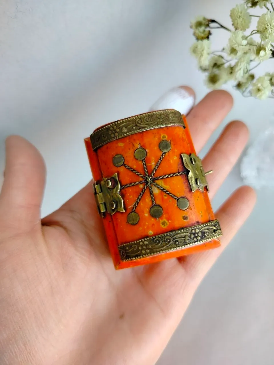 Винтажные таблетницы шкатулки антиквариат 6