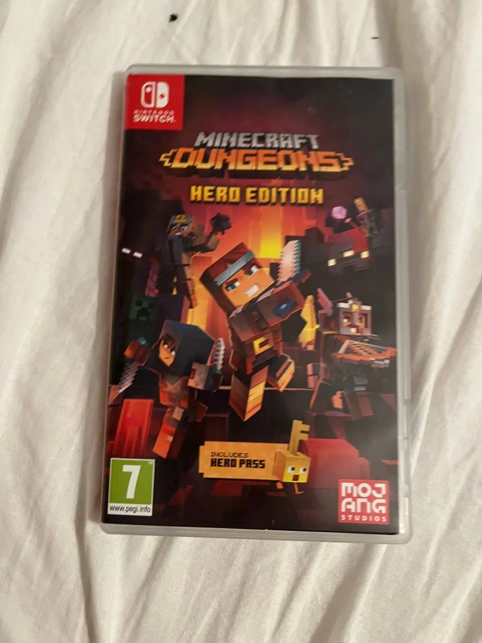 Minecraft Dungeons Nintendo Switch картридж 1