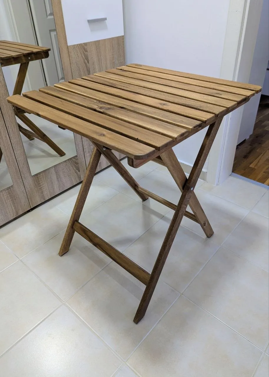 Столик деревянный IKEA новый Нови-Сад 1