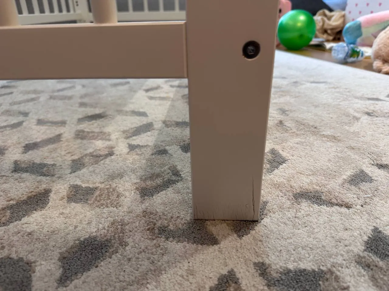 Детская кроватка IKEA Gulliver с матрасом 8