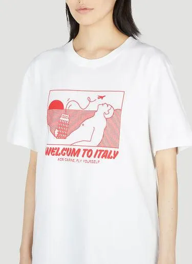 Футболка Carne Bollente Welcum to Italy унисекс S 2