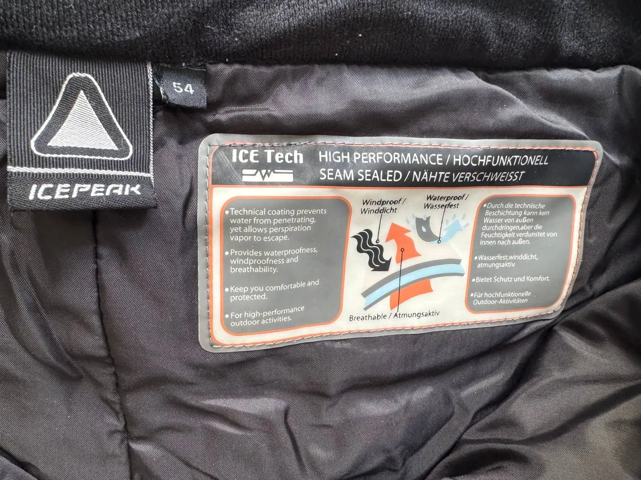 Горнолыжные штаны Icepeak мужские XL Белград 2