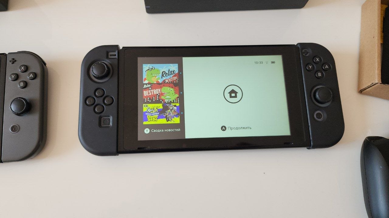 Игровая приставка Nintendo Switch 4