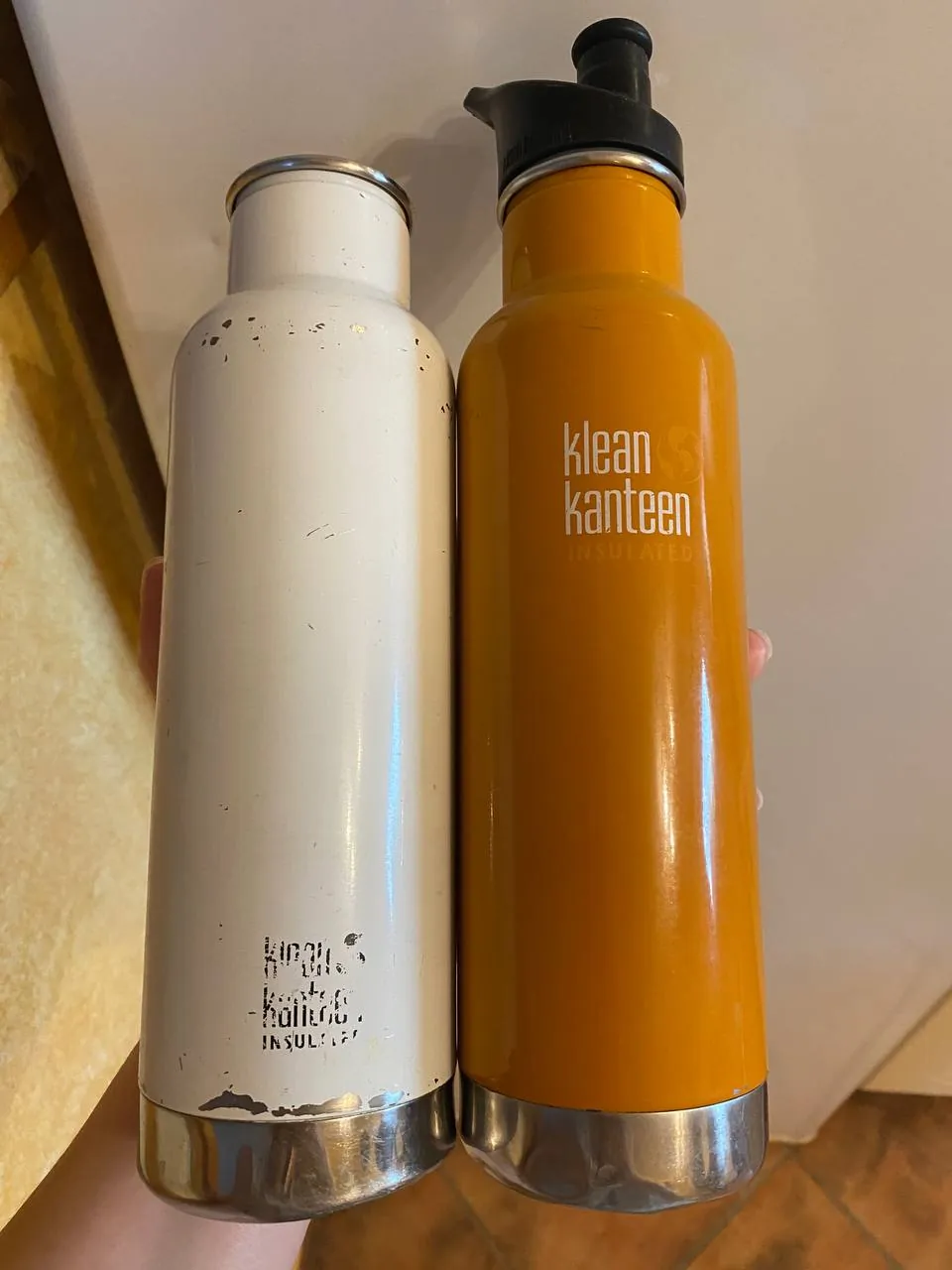 Термосы Klean Kanteen два штуки с крышкой 1