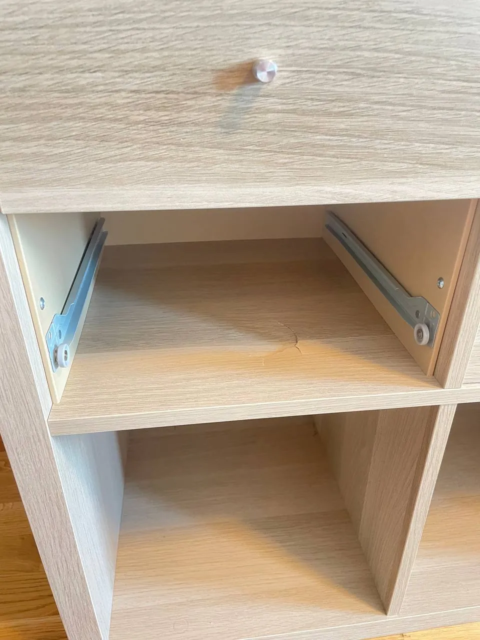 Стеллаж IKEA KALLAX 4x4 с дверцами и ящиками 2