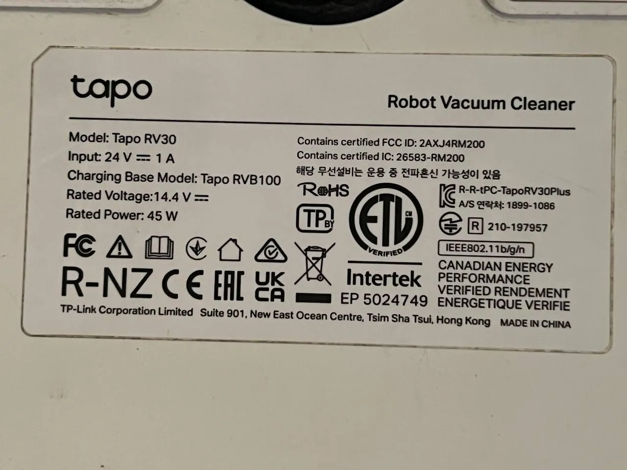 Робот-пылесос TP-Link TAPO RV30 с влажной уборкой 4