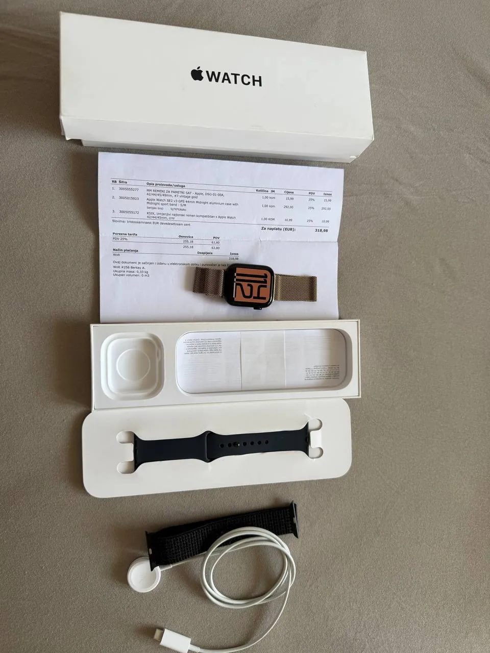 Apple Watch SE2 GPS 44mm Midnight 2