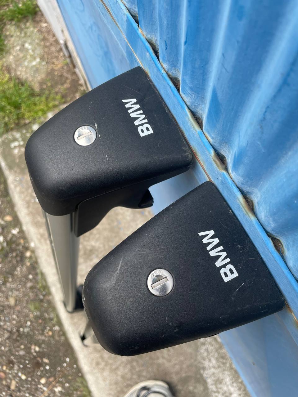 Оригинальные поперечины на BMW Е91 2