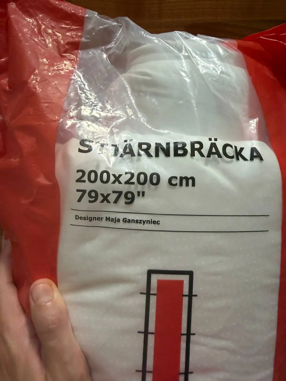 Одеяло IKEA 200x200 новое 2
