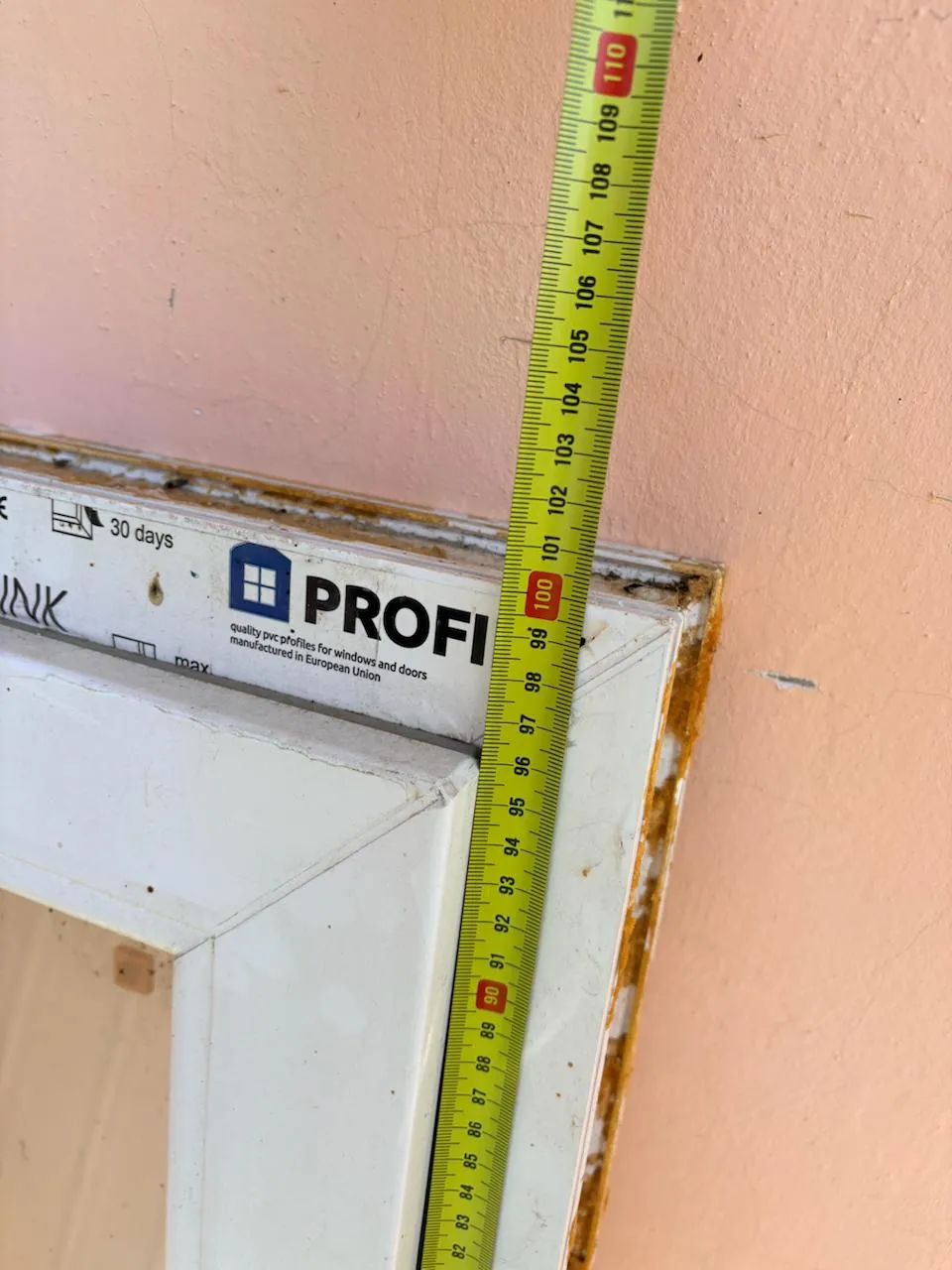 ПВХ окно 50×100 см 4