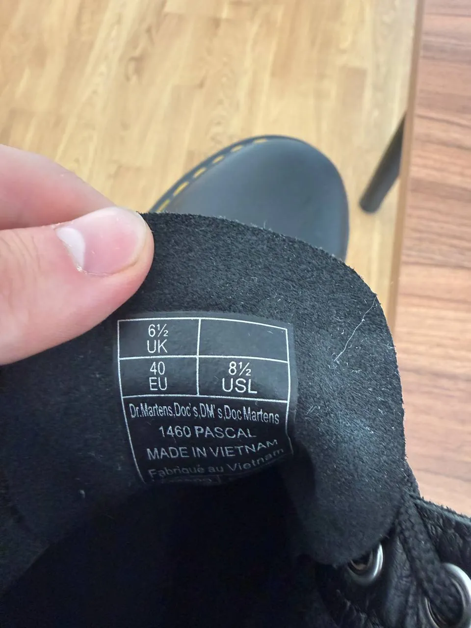 Ботинки Dr. Martens мужские размер 40 2