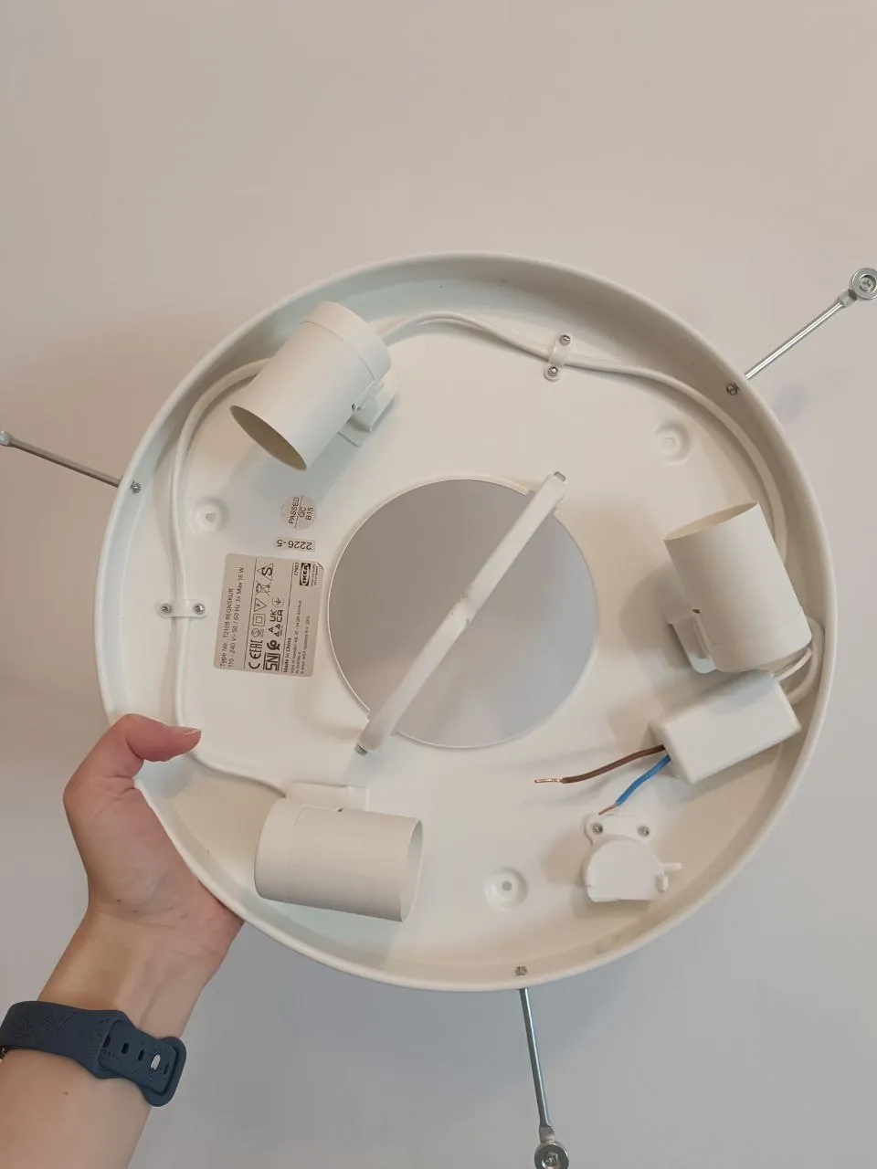Абажур IKEA Regnskur на 3 лампы 2