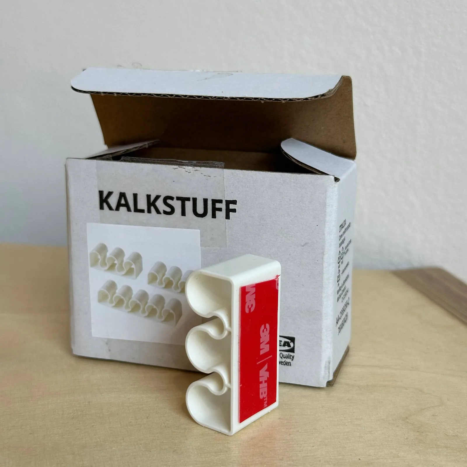 Держатели для кабелей IKEA KALKSTUFF 3 шт 2