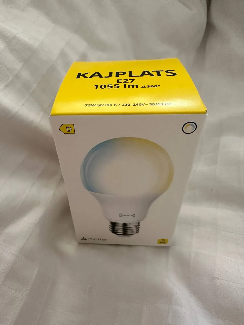 Умная лампочка IKEA KAJPLATS E27 1055 лм 1