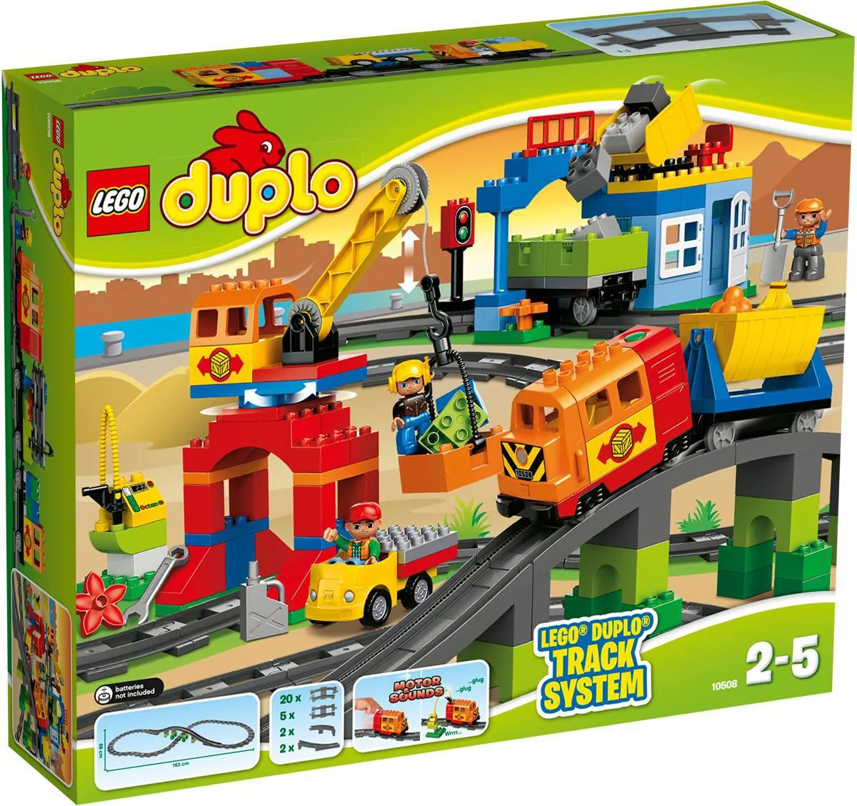 Набор Lego Duplo поезд на батарейках 2
