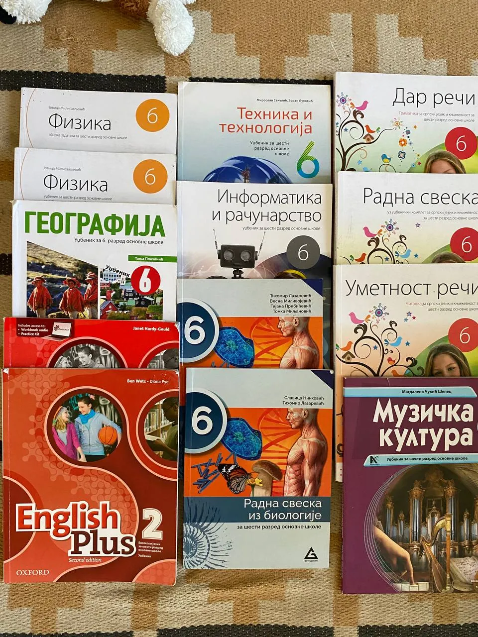 Учебники за 6 класс комплект 1