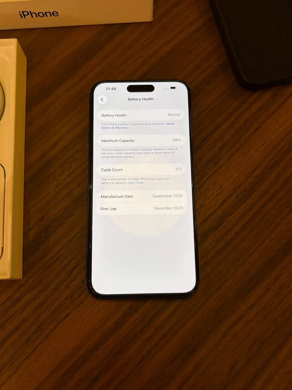Apple iPhone 15 Pro Max чёрный 580 EUR 3