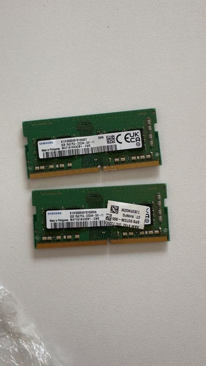 Оперативная память для ноутбука 1