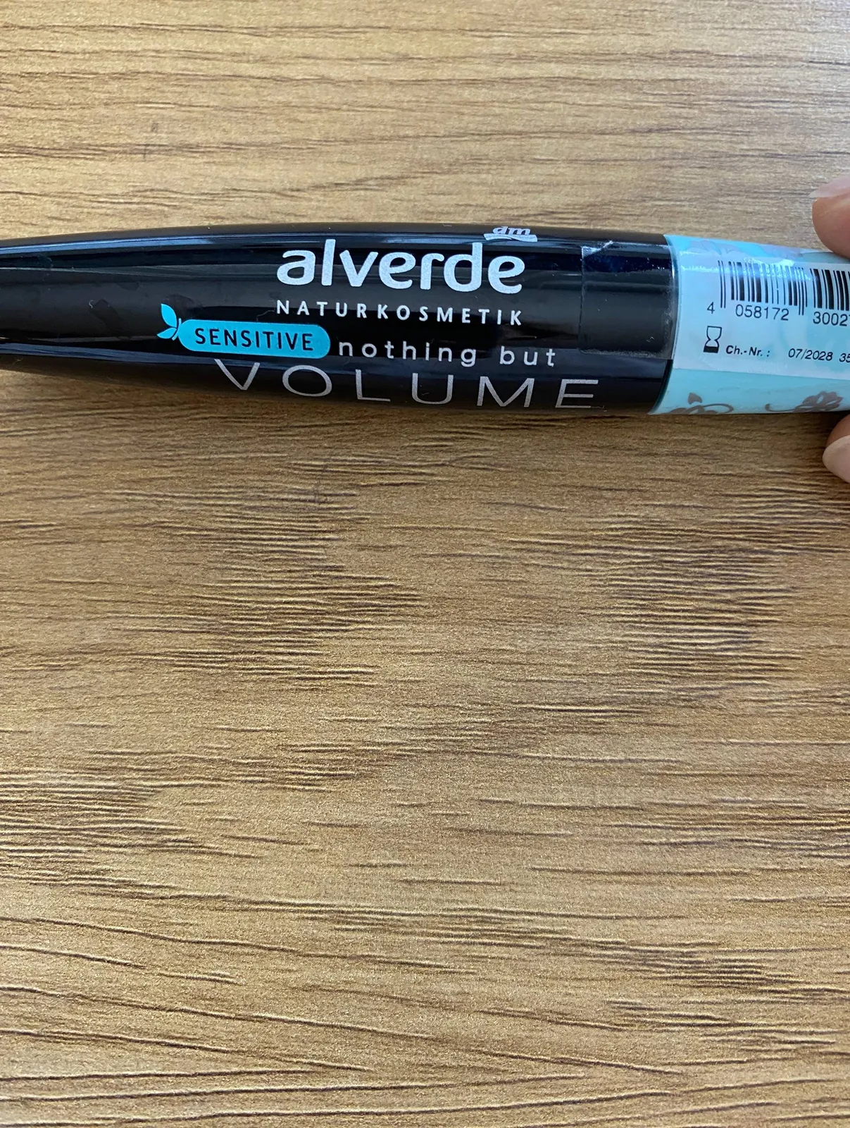 Тушь Alverde Sensitive Volume коричневая 2