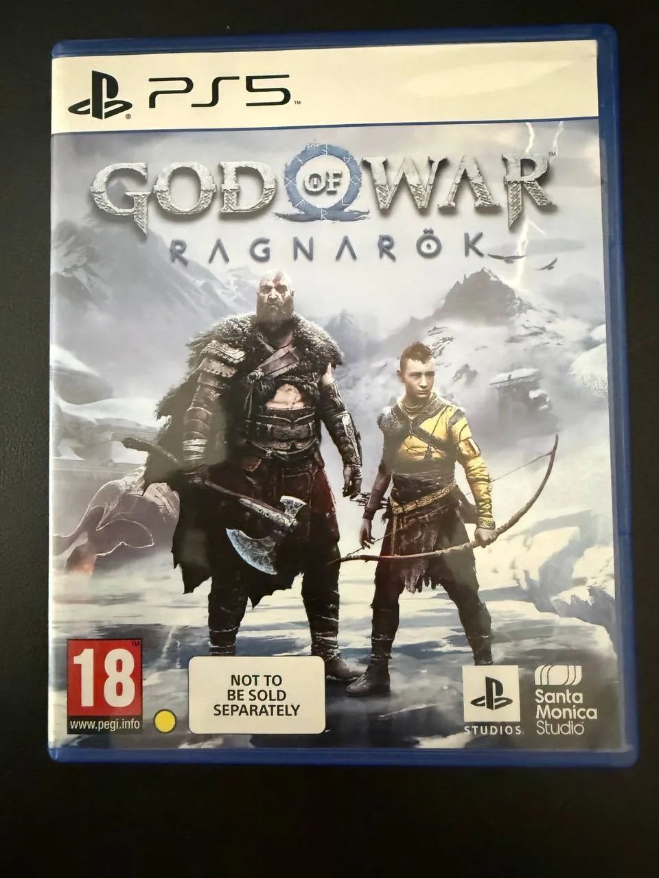 Диск God of War Ragnarok для PS5 1