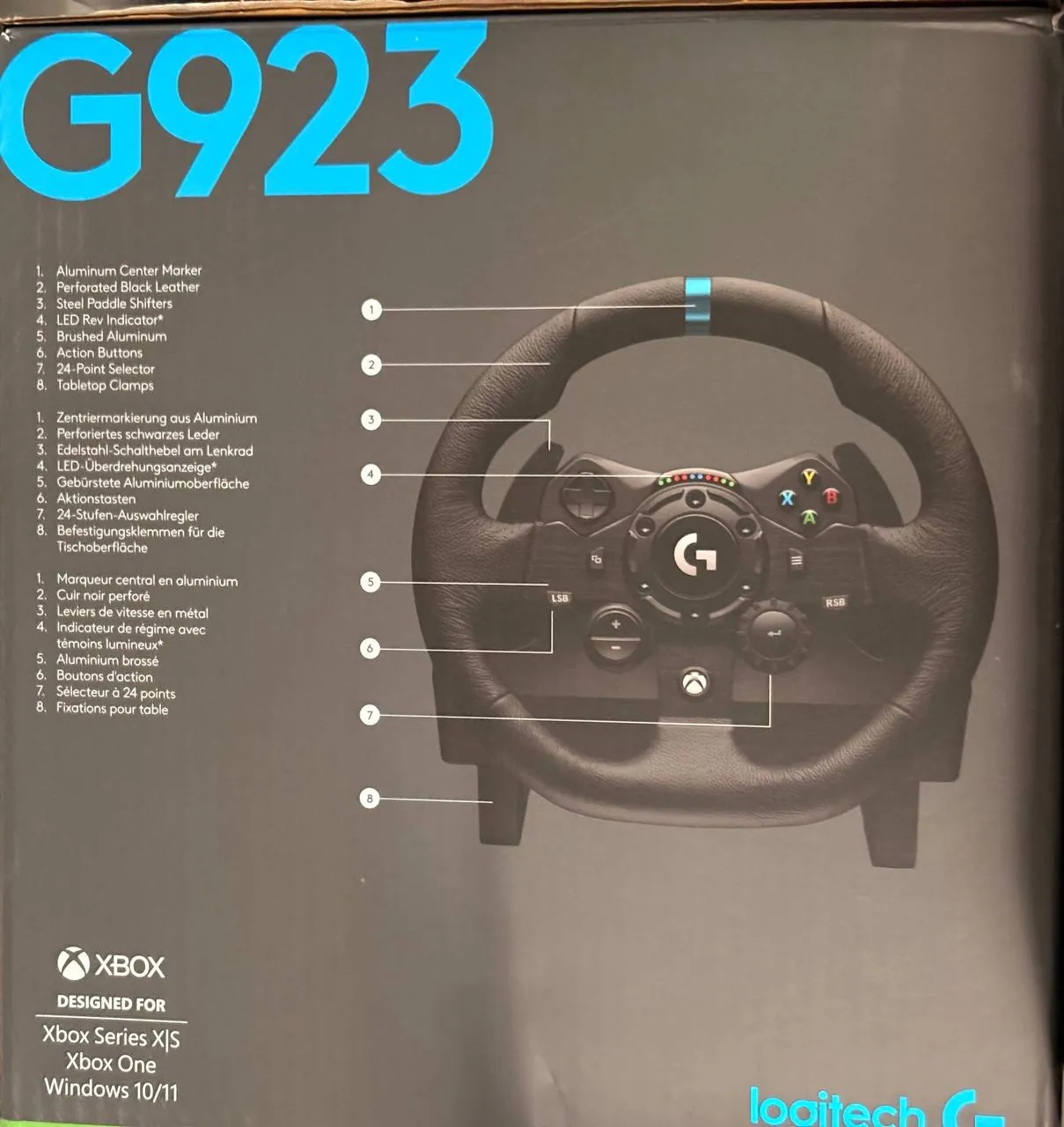 Игровой руль Logitech G923 ПК Xbox 2