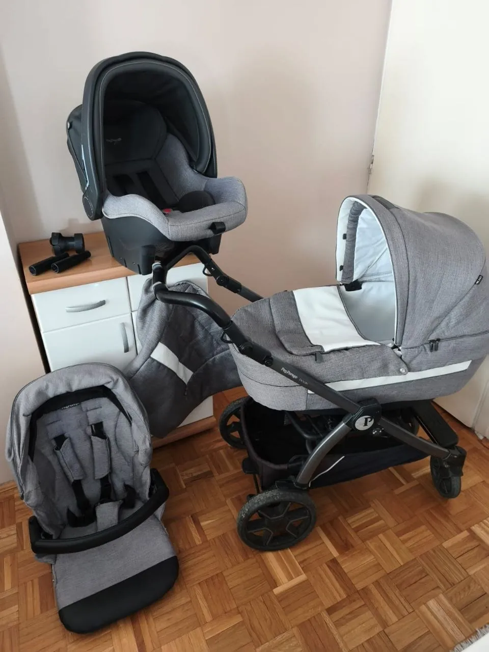 Коляска 3в1 Peg Perego Book с люлькой 1