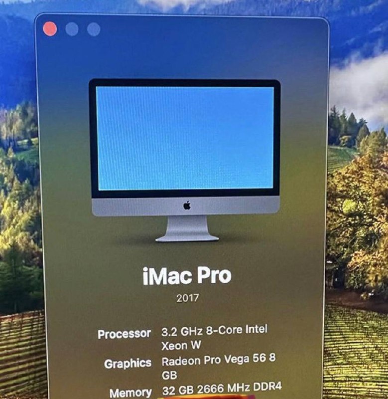 Компьютер-моноблок Apple iMac Pro 2