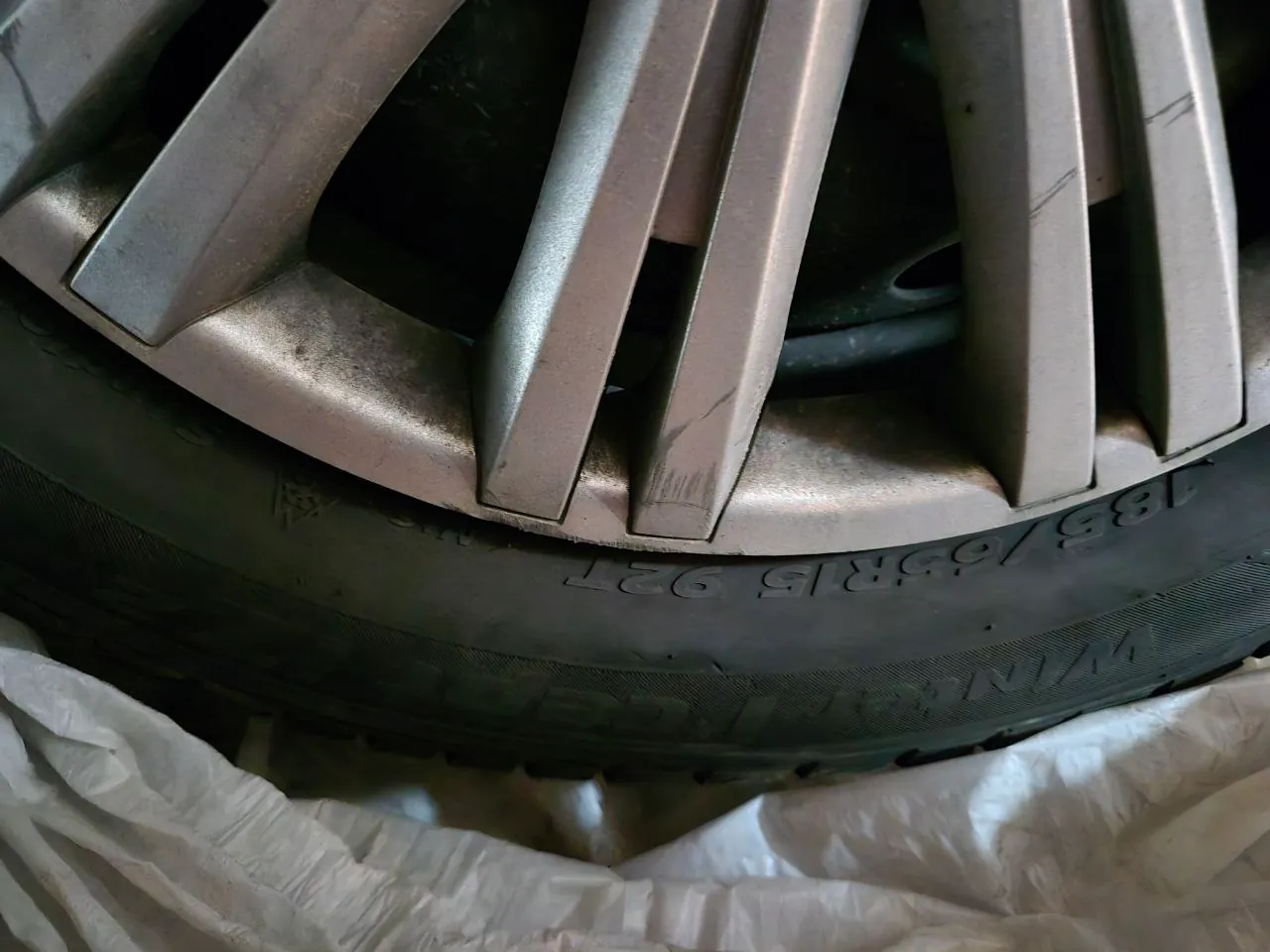 Колеса зимние R15 Kia Rio в сборе 4