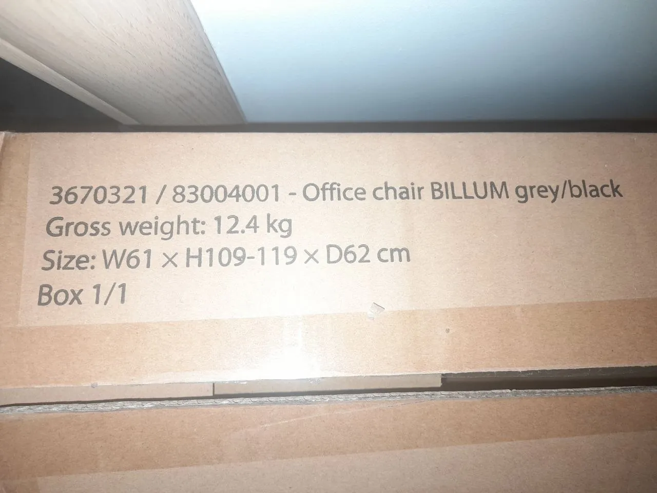 Офисный стул Jysk BILLUM серый 4