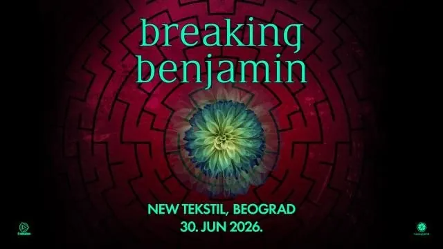 2 билета на концерт Breaking Benjamin Белград 1