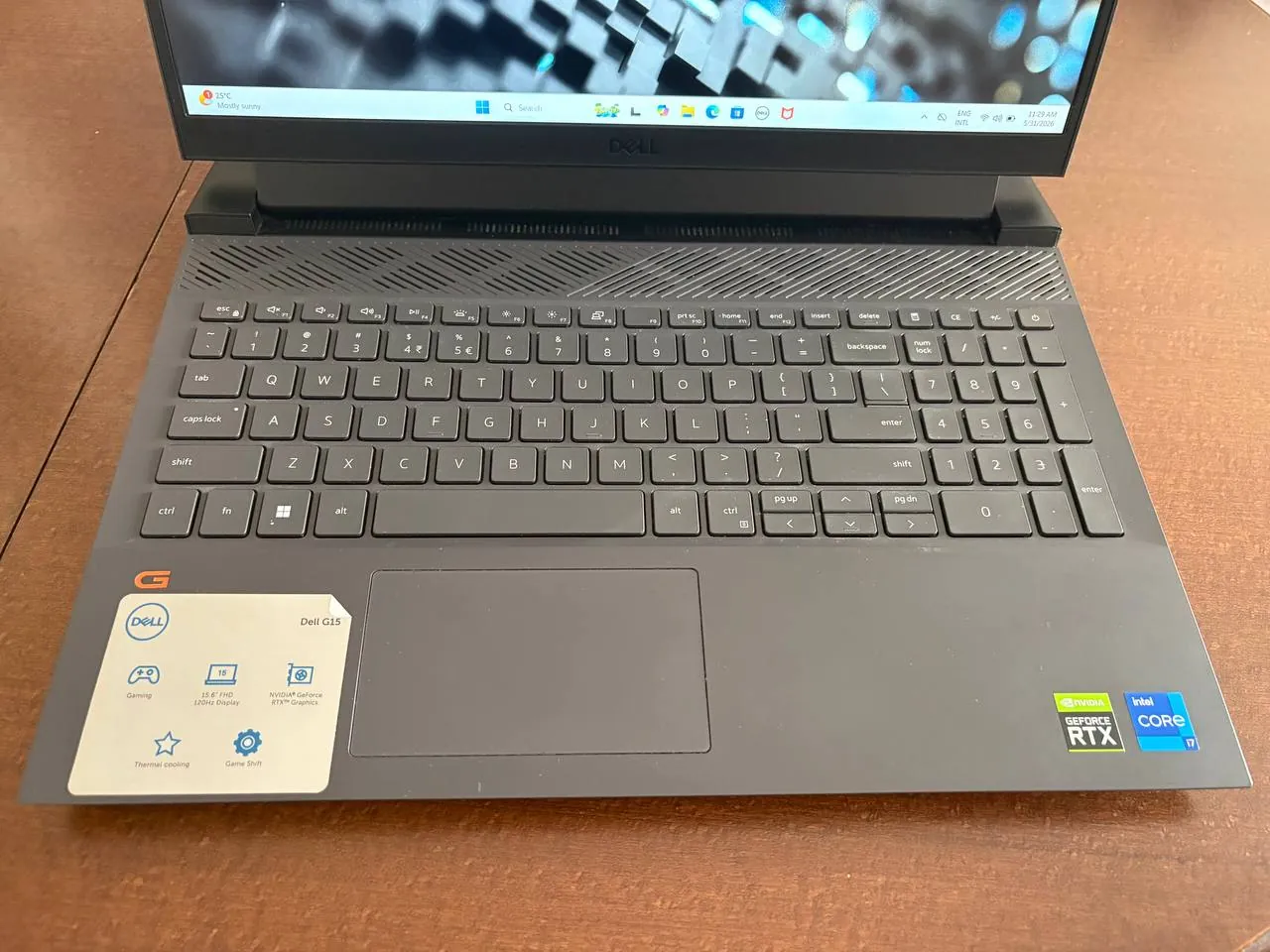 Dell G15 5520 i7-12700H RTX 3050 540 EUR 5