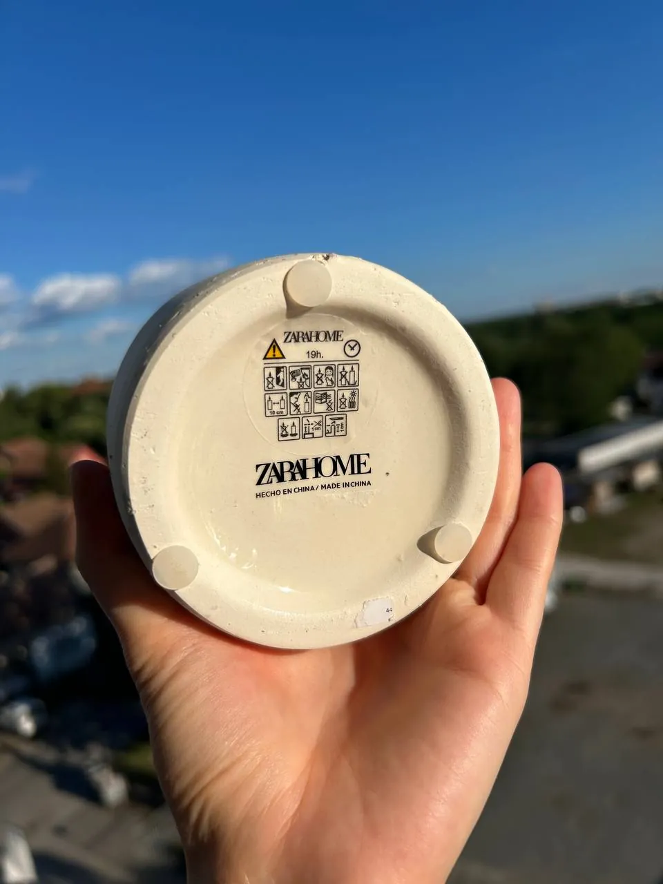 Свеча Zara Home новая 3