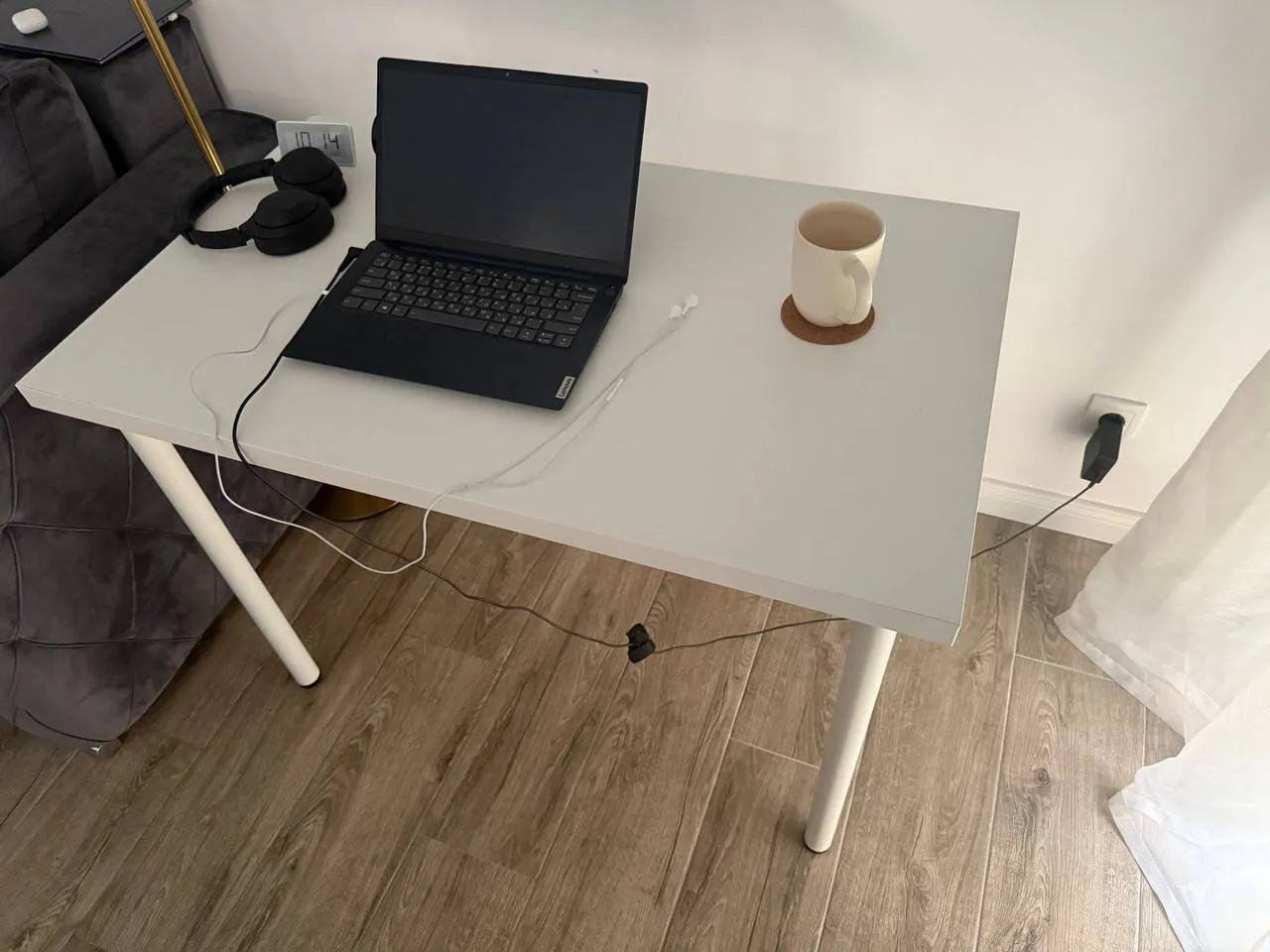 Стол IKEA LINNMON белый 1