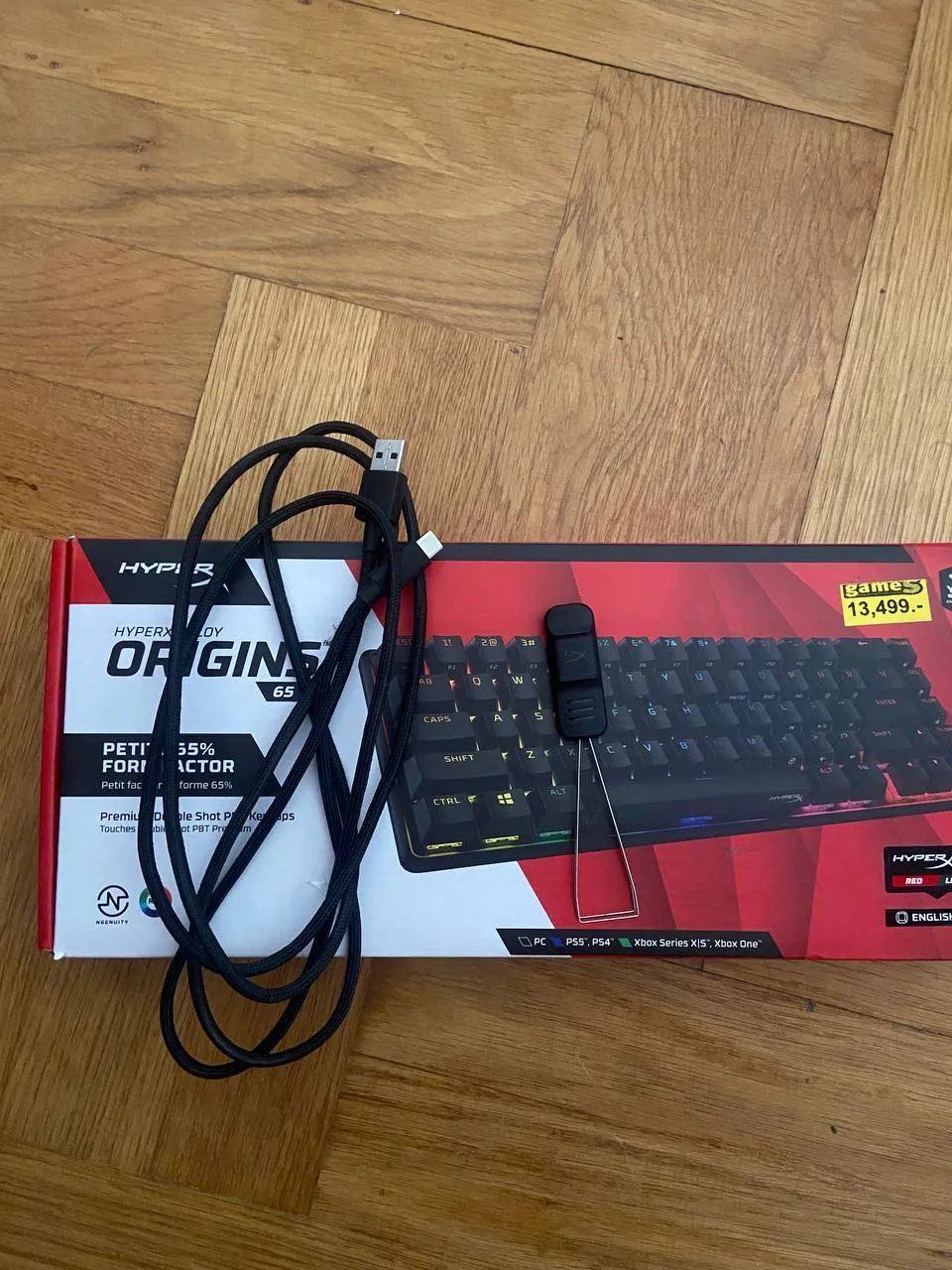 Клавиатура HyperX Alloy Origins 65 2