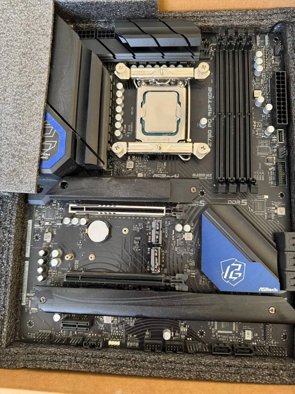 Комплектующие ПК i5-12600K ASRock Z790 DDR5 32 ГБ 2