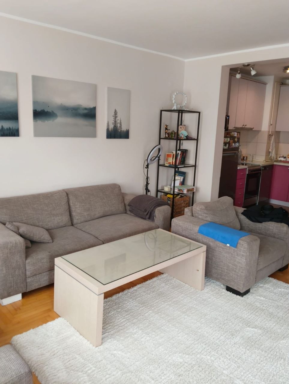 Сдаётся трёхкомнатная квартира в Панчево 1