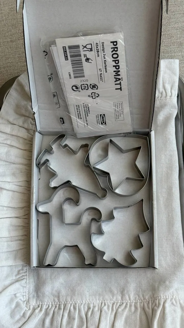 Набор формочек для печенья IKEA VINTERFINT 2