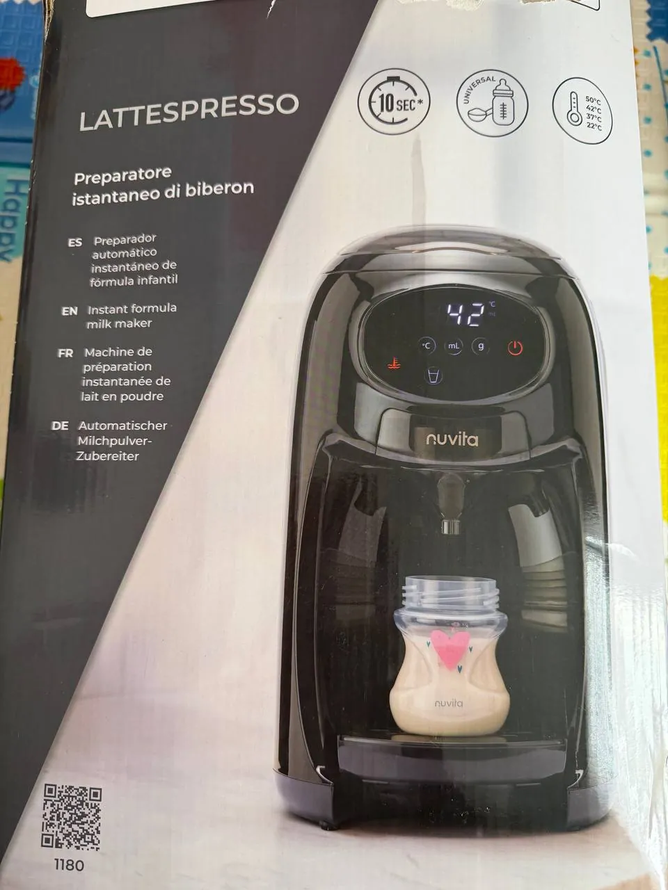 Аппарат Nuvita Lattespresso молочная смесь 1