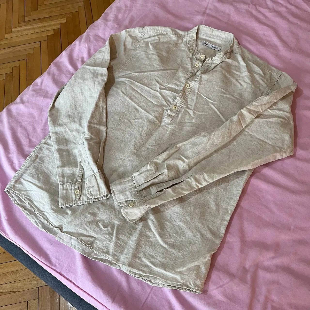 Рубашка ZARA мужская размер M 2
