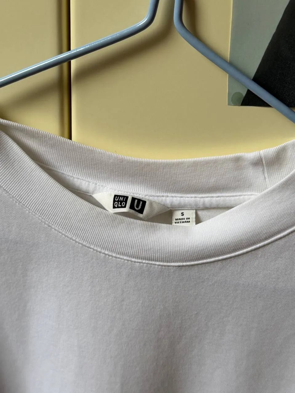 Белая футболка Uniqlo размер S 4
