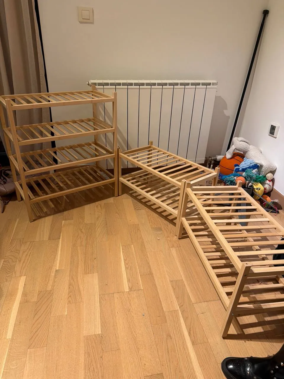 Обувницы IKEA бамбук 4 яруса 2 шт 1
