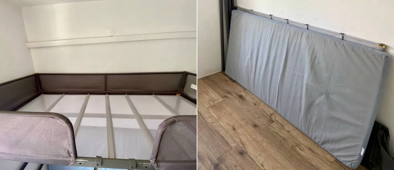 Кровать IKEA с матрасом разобранная 2